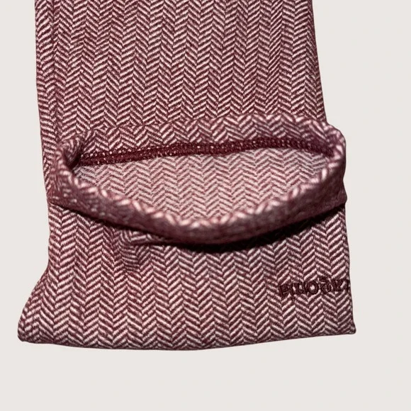 Patagonia Women's Large Base Layer Active Hoodie Herringbone Gorpcore Thumbholes - Picture 9 of 16